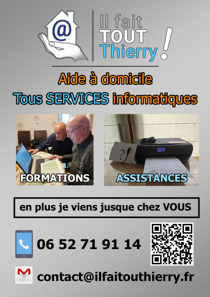 Il fait TOUT Thierry ! - Flyer Personnalisé